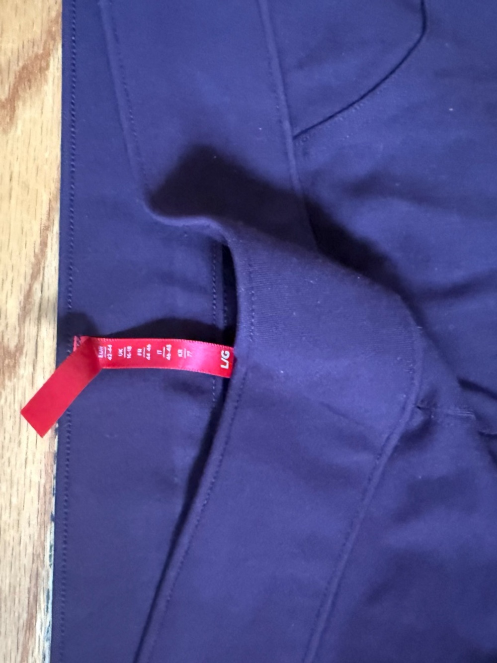 Maroon Spanx Jean-Ish Leggings Size Large